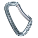 2Pcs 24KN Aluminium Rappelling Rock Climbing Bent Gate Carabiner Keylock