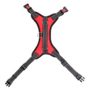 Adjustable Nylon Dogs Harness Vest for Puppy Chest Strap Pet Supply (Red)XL A