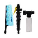 Car Wash Soft Brush Water Spray Cleaning Foam Bottle Set Tool Kits E4X9 W7K3