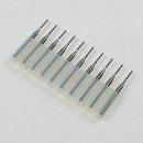 10pcs 1.5mm Tungsten Steel PCB Carbide End Mill Printed circuit board new FKT