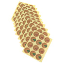 Handmade Christmas Stickers Round Food Stickers Decoation for Envelope GiftSEAU