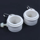 2X Rotating FlagPole Mounting Rings Grommet Clip Attachments