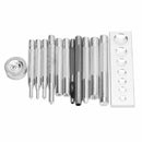13Pcs Four Button Die Punch Snap Rivet Setter Base Kit DIY Craft Durabl dfg