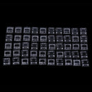 50pcs led lens for 5050smd 180 degree convex optical lens reflector collimator3C