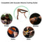 Quick Change Guitar Capo for Acoustic Guitar and Electric Guitar- (Wood Col