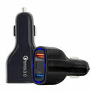 USB Type C Car Charger -USB C Quick Charge 3.0 USB Car Charger(2 USB Ports,