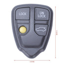 4-Button Key Keyless Remote Shell Cover Case For Volvo XC70 S60 V40 1998-20