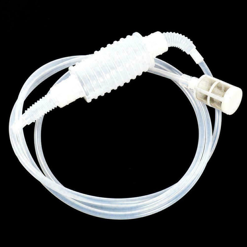 Aquarium Clean Vacuum Water Change Siphon Cleaner Fish Pump Tank Z3M0 V3M3