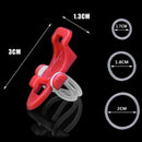 Fishing Hook Keeper Fishing Rod Lure Bait Safety Holder Plastic Hanger Fish Z1H5