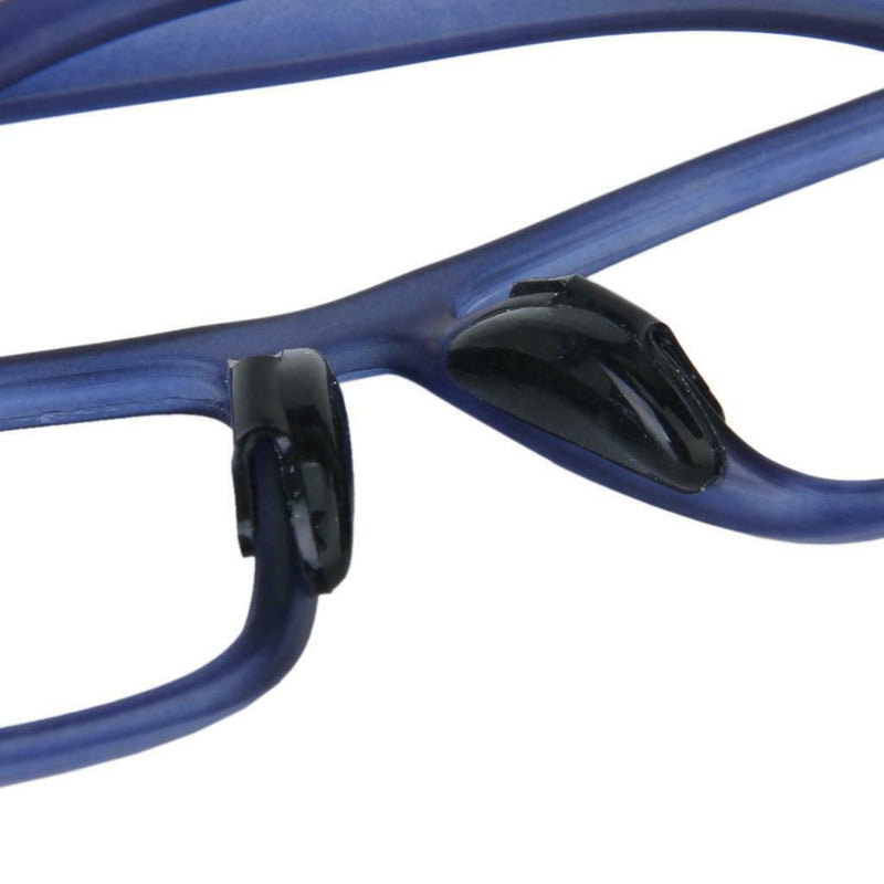 Pair 2.5mm Silicone Stick On Nose Pad + Ear Hook Holder for Glasses Spectacles