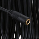 6m Long Microphone Headphone 3.5mm Male To Female Audio Aux Extension Cord
