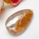 Ghost Phantom Stone Quartz Healing Gems Pendant Crystal Specimens Mi Yellow F8E5