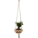 Suspend Macrame Plant Hanger Hand Knit Hanging Planter Net Basket Cotton Ro