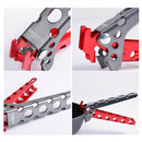 2x Aluminum Pot Clamp Pan Handler Lifter Cooking Gripper Camp Cookware Holder