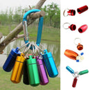 5x Medicine Pill Case Pill Box Pill Holder Bottle Container w/ Keychain EPH ROY