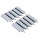 10Pcs Case Door Drawer Hinge Push To Open System Buffer Fang Plastic Tip So T2N7