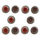 10 Pack Replacement Eartips Earbuds Tips Soft Silicone Gel Tear-Resistant