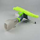 Water spray brush cleaning glass wiper magnetic window brush three-in-one c