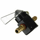 2 x Universal Motorcycle ATV in line 6mm on off petrol fuel tap Shut Off bl O1H5