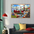 5D DIY Full Drill Diamond Painting Ship Cross Stitch Embroidery Mosaic Kit