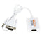 VGA Male to HDMI Female Audio Video Cable Converter w/ Audio & USB Cable