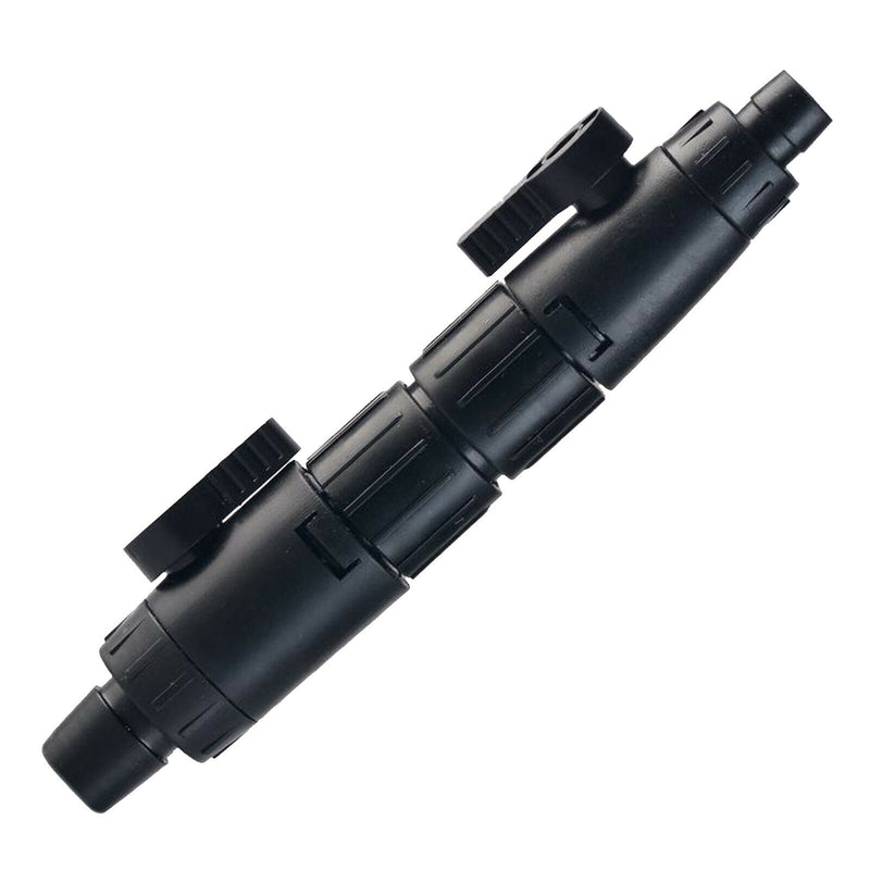 Aquarium Water Flow Control Valve, 12-16mm Plastic Valve Hose Pipe Disconnect