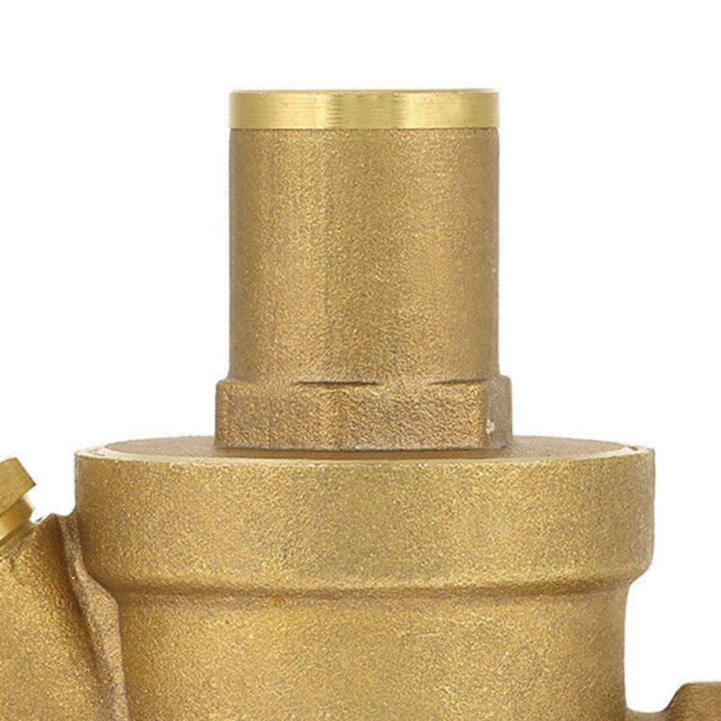1Pcs Adjustable Brass Water Pressure Reducing Valve Regulator Reducer 1/2 ZMB