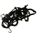 Premium Bike Bungee Cargo Net - X-thick Cord - 6 Hooks E2J3