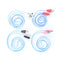 LED charger luminescent visible flow smart charger sync cable for android phone#