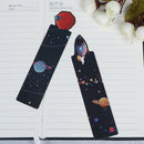 30Pcs/Set Planet Bookmark Message Card Creative Galaxy Paper Bookmark 3C