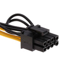 PCI-E 6-pin To 2x 8 pin(6+2-pin/8 pin) Power Splitter Cable PCIE PCI Express