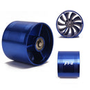 Supercharger Turbine Turbo Saver Fan Charger Air Filter Intake Fuel Gas f WIG