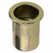150PCS Plated Carbon Steel Rivet Nut M3 M4 M5 M6 M8 M10 M12 Flat Head Threa