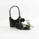 Long Manila Padlock with Alarm 110 dB Robust Resistant to Intemperies