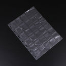 1 Sheet 30 Pockets Plastic Coin Holders Storage Collection Money Album CaseFT