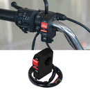 Motorcycle Handlebar Headlight Spot light On Off Switch Waterproof USB C WCD