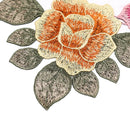 diy embroidered floral lace neckline neck collar trim clothes sewing applique LJ