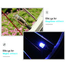 4xNeon LED Lamp Flash Tyre Wheel Valve Cap Light For Car Bike Bicycle Motorcycle