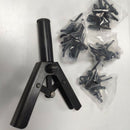 41 Pc Assorted Plastic Rivet Machine Puller Set Hand Tool W / 40 Poly Rivet A1Y1