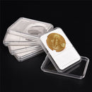 Acrylic Coin Holder Protector Collection Box Coin Storage Box C HgTEUS