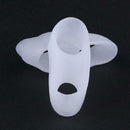 1pair Silicone Dual Ring Little Thumb Toes Varus Spacer Foot Care Tool