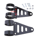 41-43mm Motorcycle Adjustable Headlight Mounting Bracket Head Lamp Holder Stand