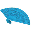 Bamboo Fan Patterned Dragonfly Ajoure Pocket Fan Gift Decoration (I)