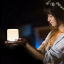 Rechargeable LED Touch Night Light 7 Colors Adjustable Bedside Table Lamp