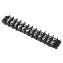 Terminal Block 30A 12 Circuit Marine AC DC Nickel-Plated Brass Boat