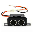 Auto Car Double cigarette lighter adapter 12V 10.5x5x4cm D1E2