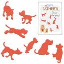 7pcs/set dog Metal Cutting Dies Stencil Scrapbook Cut Embossing Paper DIY Cr-3C