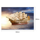 5D DIY Full Drill Diamond Painting Sun Ship Cross Stitch Embroidery Mosaic