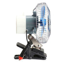 1X(8 Inch 12V Portable Electric Car Fan Vehicle Auto Fan Summer Mini Coolin