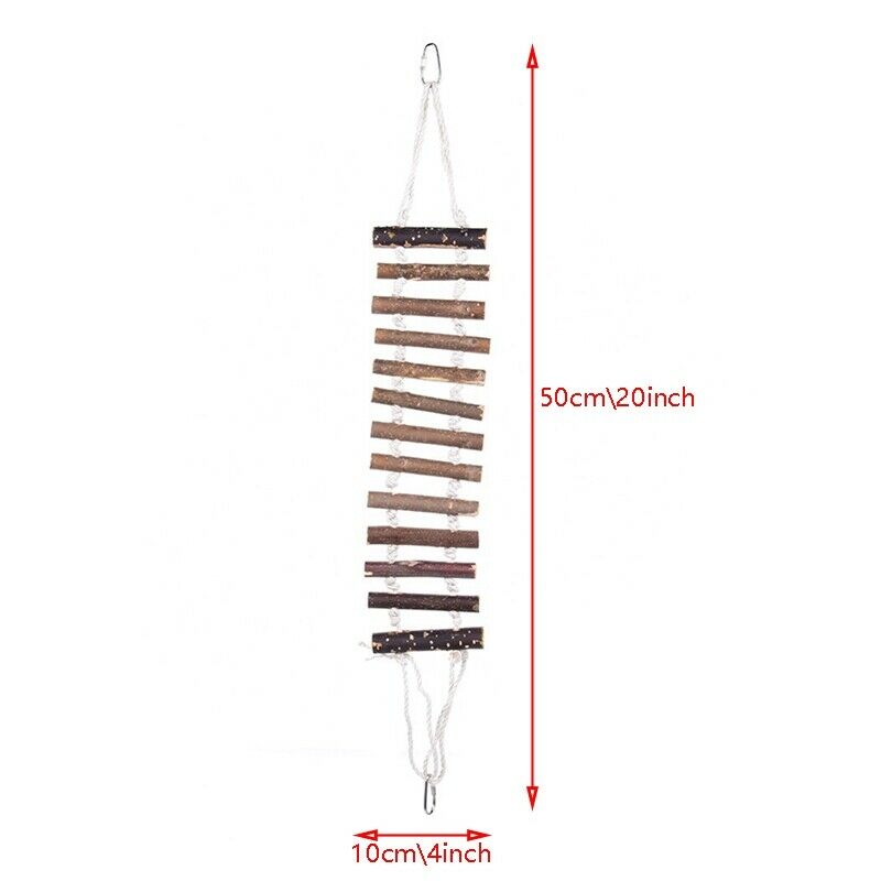 Bird Ladder Bridge Helps Birds With Balance Bright Durable And Flexible Mad X6L2